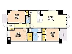 さくら 3LDKの間取図画像