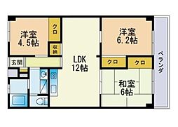 間取図画像 3LDK
