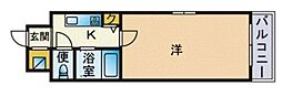 間取図画像 1K