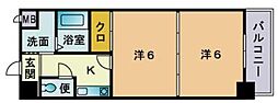 メゾン・ド・マルス 2Kの間取図画像