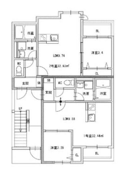 サニーガーデン春日光町（仮） 102｜福岡県春日市光町３丁目(賃貸アパート1LDK・1階・32.93㎡)の写真 その1