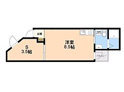 間取図画像 ワンルーム