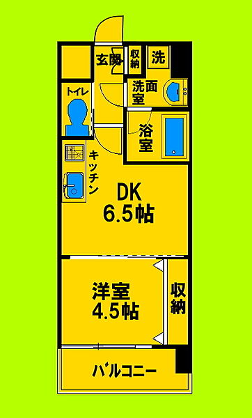 大阪府吹田市南吹田5丁目(賃貸マンション1DK・10階・27.72㎡)の写真 その2