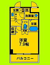 大阪府吹田市南吹田5丁目（賃貸マンション1K・6階・25.53㎡） その2