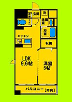 大阪府吹田市金田町（賃貸マンション1LDK・8階・37.72㎡） その2