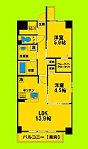 大阪府吹田市南金田1丁目（賃貸マンション2LDK・4階・60.17㎡） その2