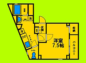 兵庫県尼崎市浜2丁目（賃貸マンション1K・3階・26.90㎡） その2