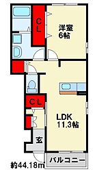 セゾン・クレール 1階