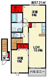 サニー・ブリーズ北泉C 2階
