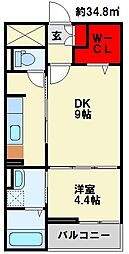 リッジクレスト 1階