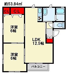 サニーヒル葛原 1階/201