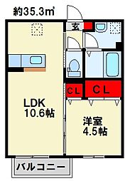 ノールマルシェ B棟 1階