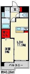 ハイネス若園II 3階