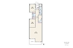 ライオンズマンション甲子園口二見町 2LDKの間取図画像