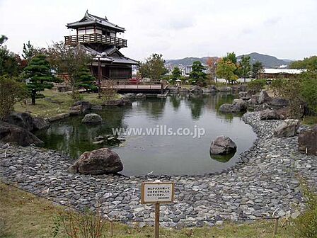 池田城跡公園の外観