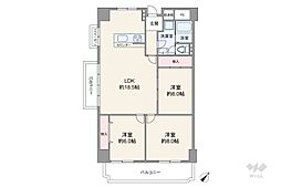 間取図画像 3LDK