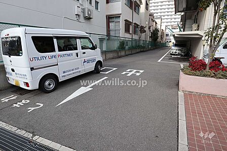 駐車場出口