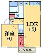 千葉県千葉市緑区古市場町（賃貸アパート1LDK・2階・41.89㎡） その2