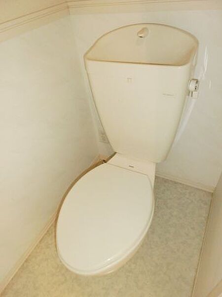 画像12:トイレはシンプルですね！