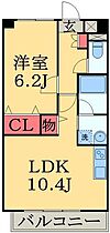 千葉県千葉市中央区稲荷町３丁目（賃貸マンション1LDK・3階・40.03㎡） その2