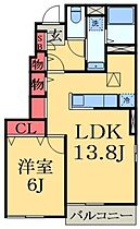 千葉県千葉市緑区あすみが丘８丁目（賃貸アパート1LDK・1階・45.89㎡） その2