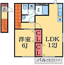 千葉県千葉市緑区おゆみ野中央１丁目（賃貸アパート1LDK・2階・51.36㎡） その2