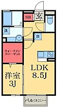 千葉県市原市五井西２丁目（賃貸アパート1LDK・1階・33.39㎡） その2