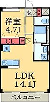 千葉県千葉市緑区誉田町１丁目（賃貸マンション1LDK・1階・45.90㎡） その2