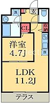 千葉県市原市ちはら台西１丁目（賃貸マンション1LDK・1階・35.79㎡） その2