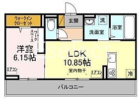 千葉県千葉市緑区おゆみ野５丁目（賃貸アパート1LDK・3階・41.76㎡） その2