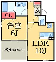 千葉県千葉市中央区南町２丁目（賃貸アパート1LDK・2階・39.10㎡） その2