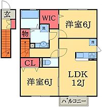 千葉県千葉市中央区村田町（賃貸アパート2LDK・2階・63.00㎡） その2