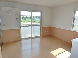 JR内房線 浜野駅 徒歩15分の賃貸アパート 2階3LDKのリビング/ダイニング