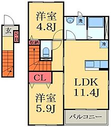 内房線 五井駅 徒歩33分
