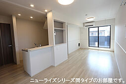 ゼロツー参番館 201 2階2LDKのリビング/ダイニング