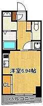 MGA城内  ｜ 福岡県北九州市小倉北区大手町（賃貸マンション1R・7階・27.93㎡） その2