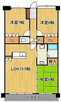 シャトレ大手町N棟  ｜ 福岡県北九州市小倉北区大手町（賃貸マンション3LDK・10階・81.78㎡） その2