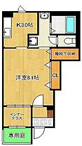 ターナリー熊谷  ｜ 福岡県北九州市小倉北区熊谷1丁目（賃貸アパート1K・1階・33.86㎡） その2