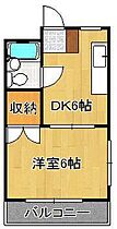 シャルム真鶴  ｜ 福岡県北九州市小倉北区真鶴2丁目（賃貸マンション1K・2階・27.00㎡） その2