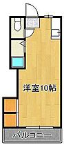 オアシス下到津IIB棟  ｜ 福岡県北九州市小倉北区下到津2丁目（賃貸アパート1R・1階・20.77㎡） その2