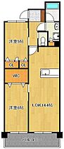 福岡県北九州市小倉北区木町1丁目（賃貸マンション2LDK・19階・56.38㎡） その2