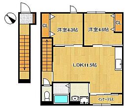 (仮)北区熊谷2丁目新築アパート 2階