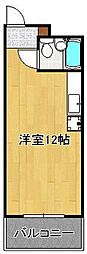 ルミナス ワンルームの間取図画像