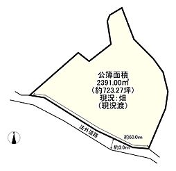 福岡県福津市生家の土地画像