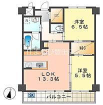 うぃん  ｜ 愛知県豊田市曙町2丁目（賃貸マンション2LDK・2階・60.17㎡） その2