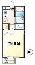 KS  ｜ 愛知県豊田市八草町釜ノ前（賃貸マンション1K・3階・23.00㎡） その2