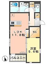 Yuzuriha小坂本町I  ｜ 愛知県豊田市小坂本町1丁目（賃貸アパート1LDK・1階・46.38㎡） その2