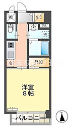 (仮称)豊田駅前新築ビル 1Kの間取図画像