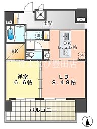 (仮称)豊田駅前新築ビル 1LDKの間取図画像