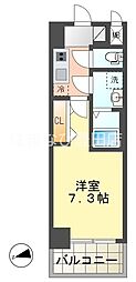 S-RESIDENCE豊田アヴァンタ 1Kの間取図画像